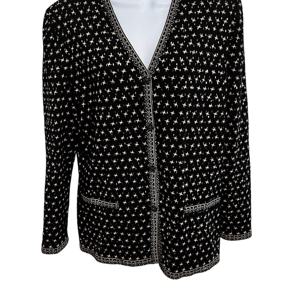 St. John Evening by Marie Gray Jacket Cardigan - EUC Size 12